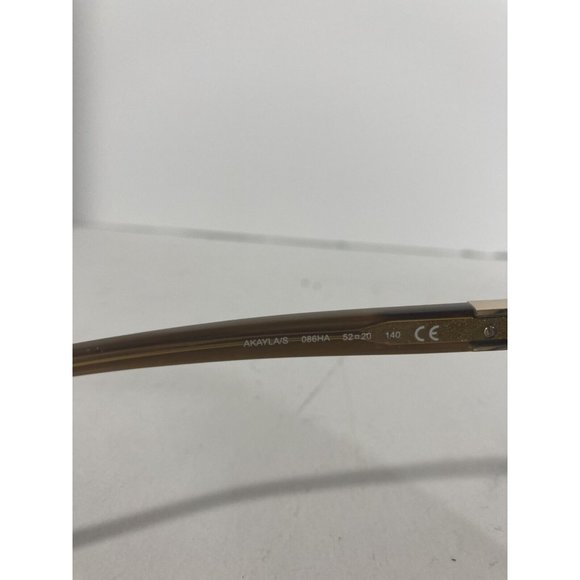 Kate Spade Hello Sunshine 2 Dark Havana Sunglasses AKAYLA/S 086HA Size 52-20 140 - Picture 7 of 9